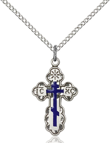 Sterling Silver Saint Olga Pendant