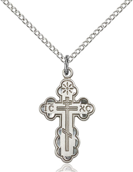 Sterling Silver Saint Olga Pendant