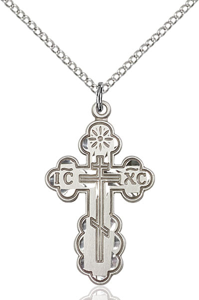 Sterling Silver Saint Olga Pendant