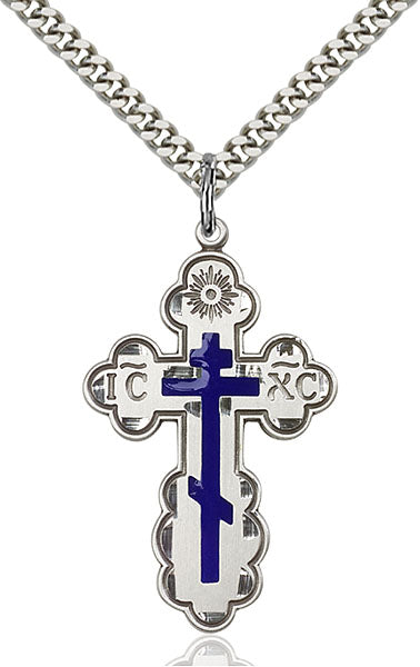Sterling Silver Saint Olga Pendant