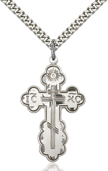 Sterling Silver Saint Olga Pendant