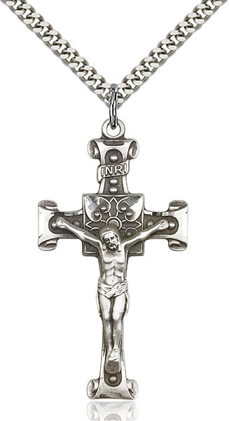 Sterling Silver Crucifix Pendant