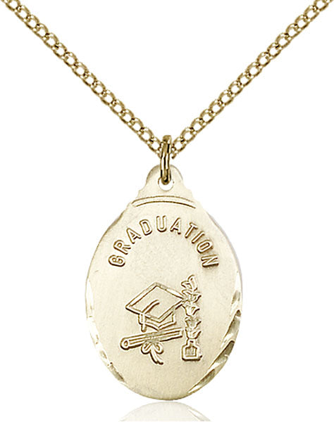 14kt Gold Filled Graduate Pendant