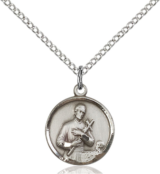 Sterling Silver Saint Gerard Pendant
