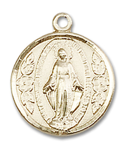 14kt Gold Miraculous Medal