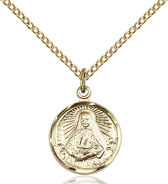 Saint Cabrini Pendant 14kt Gold Filled
