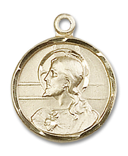 14kt Gold Scapular Medal