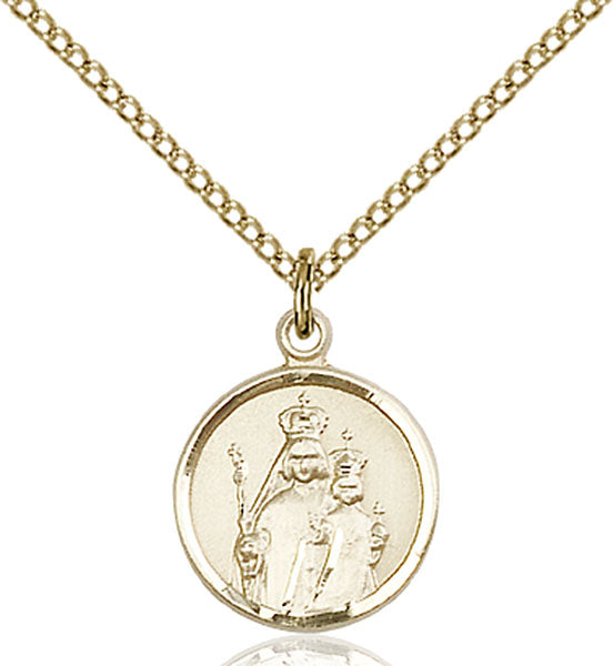 14kt Gold Filled Our Lady of Consolation Pendant