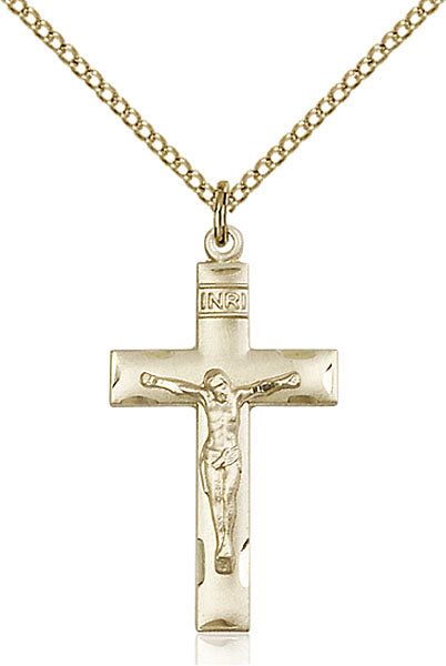 14kt Gold Filled Crucifix Pendant