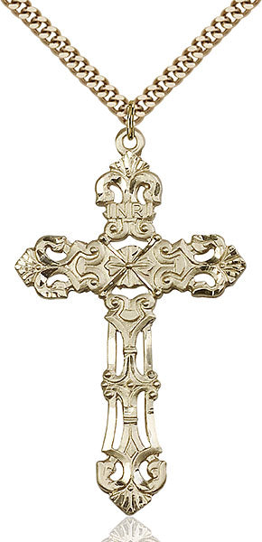 14kt Gold Filled Cross Pendant
