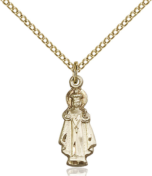 14kt Gold Filled Infant of Prague Pendant