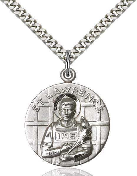 Sterling Silver Saint Lawrence Pendant