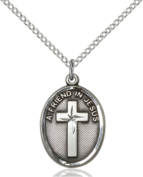 Sterling Silver A Friend In Jesus Pendant