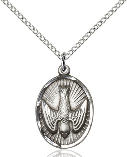 Sterling Silver Holy Spirit Pendant