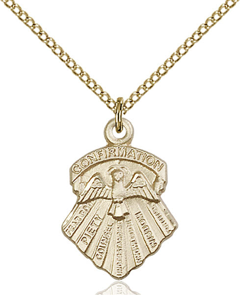 14kt Gold Filled Seven Gifts Pendant