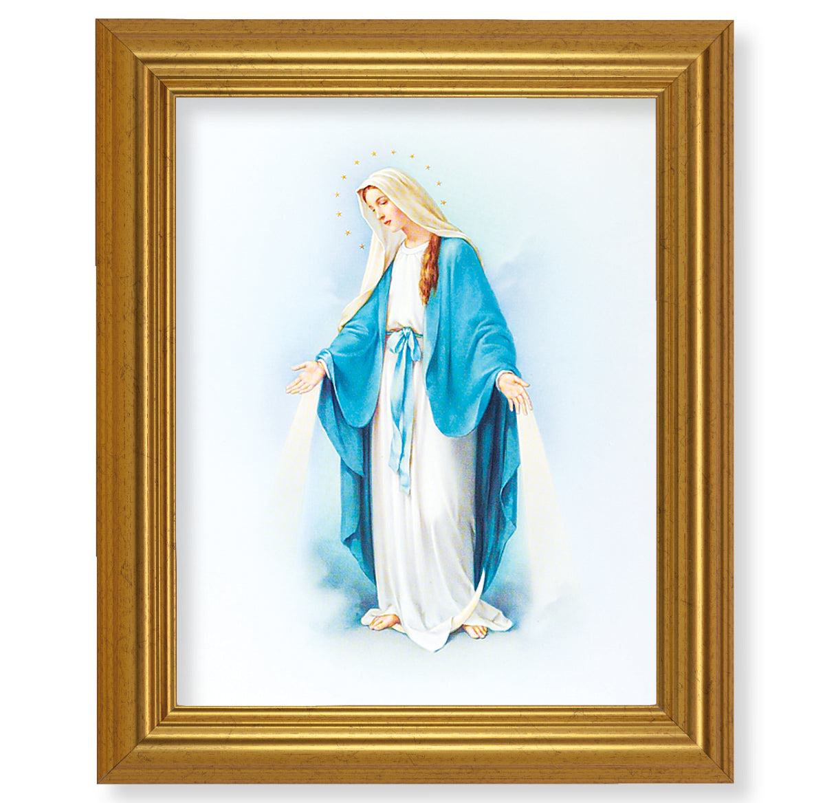 Our Lady of Grace Gold Framed Art
