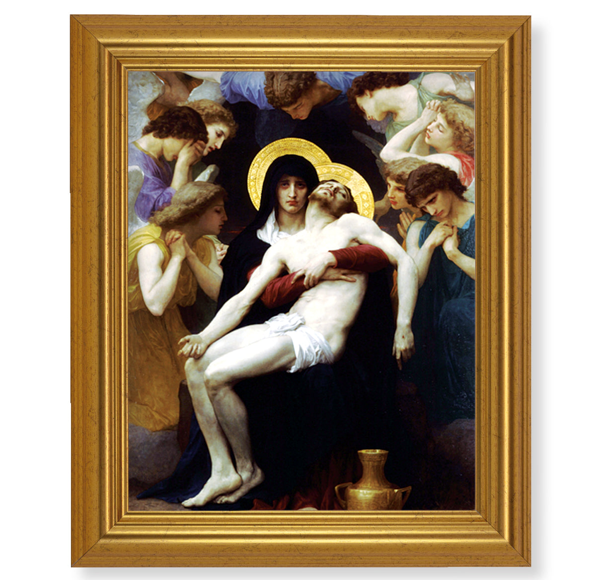 Pieta Gold Framed Art