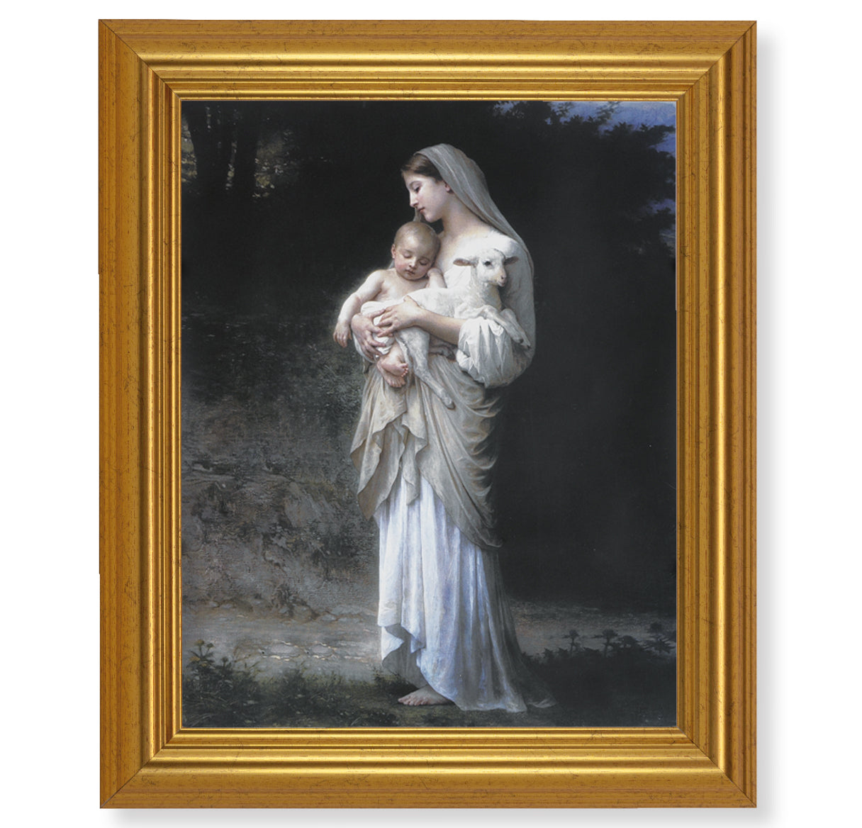 Divine Innocence Gold Framed Art