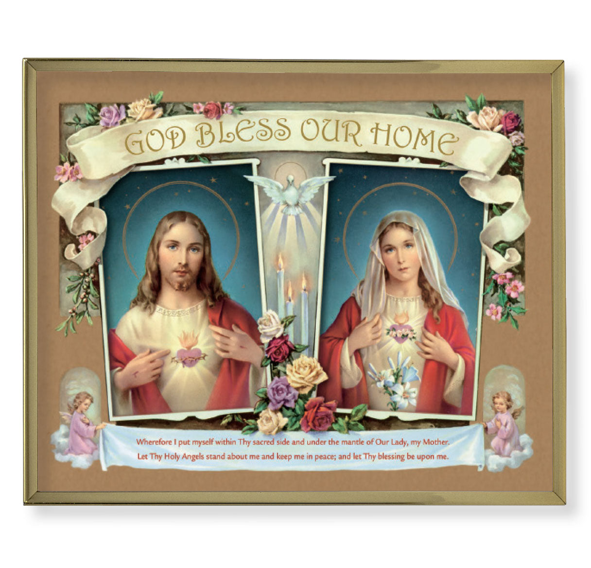 House Blessing - SHJ-IMH Gold Framed Plaque