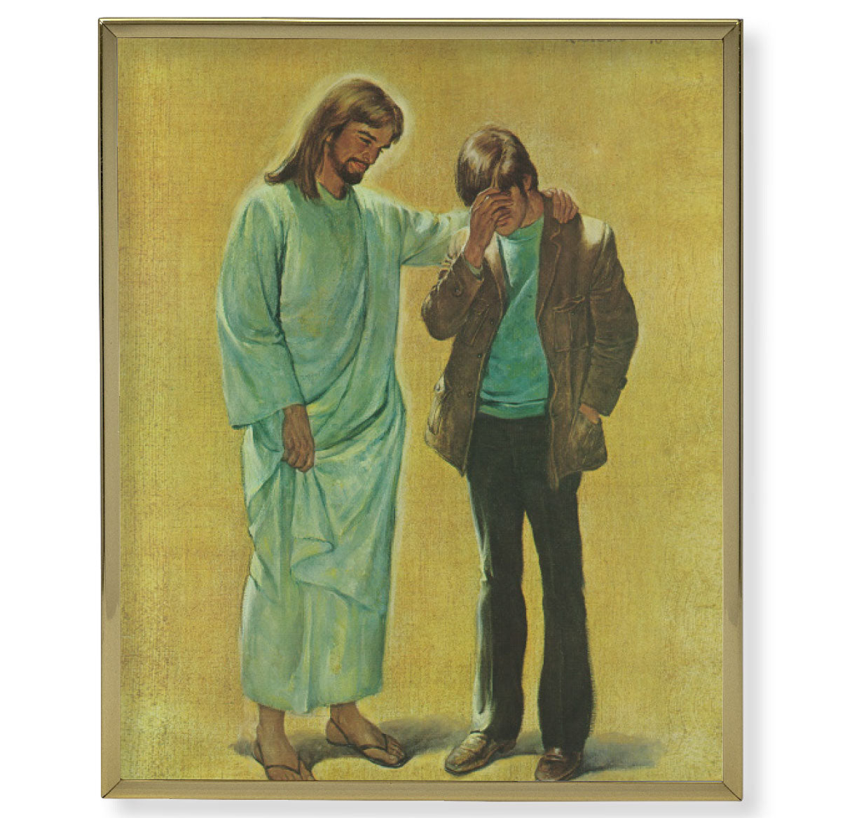 The Pardoning Gold Framed Plaque