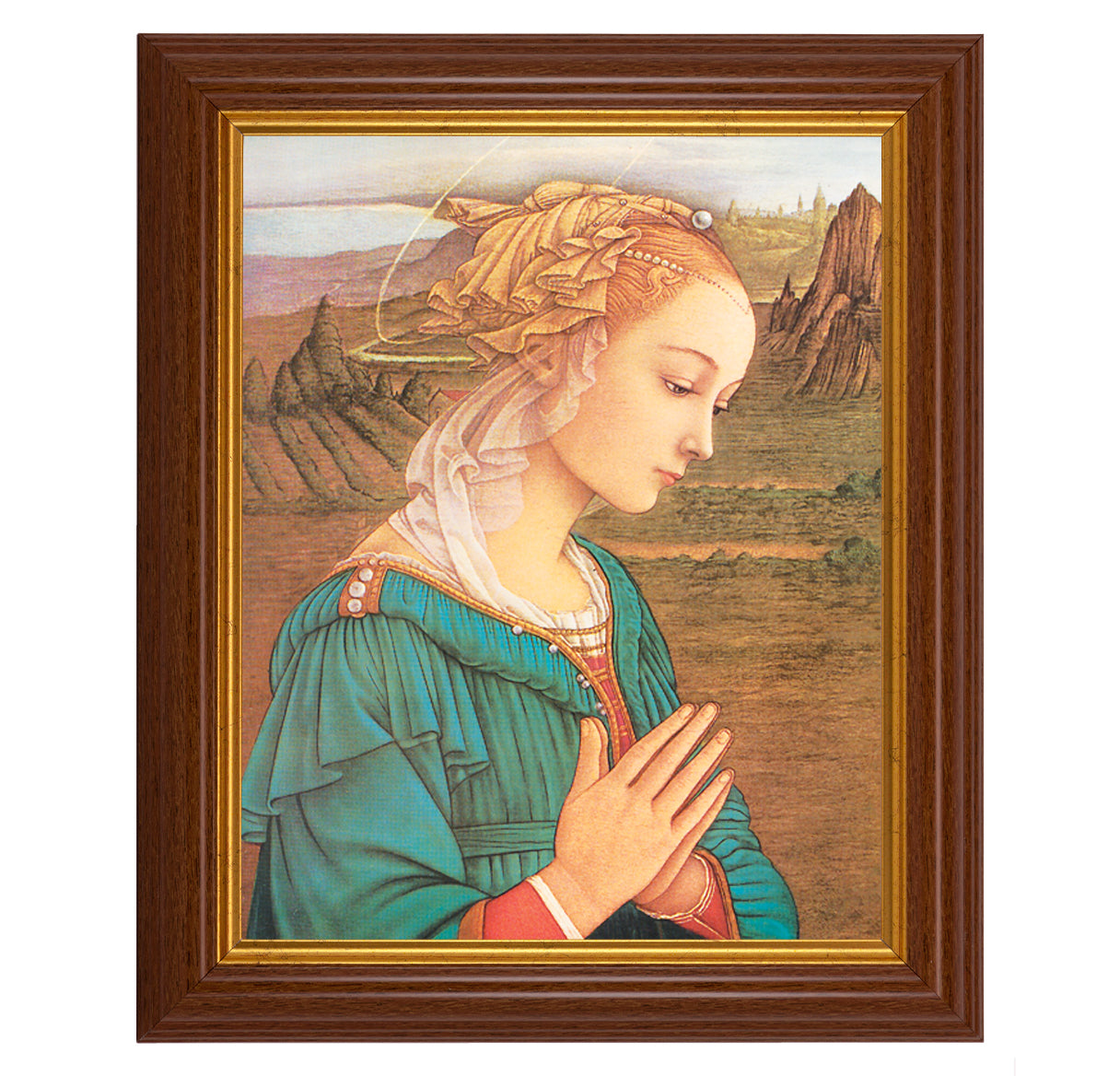 Lippi: Madonna Dark Walnut Framed Art