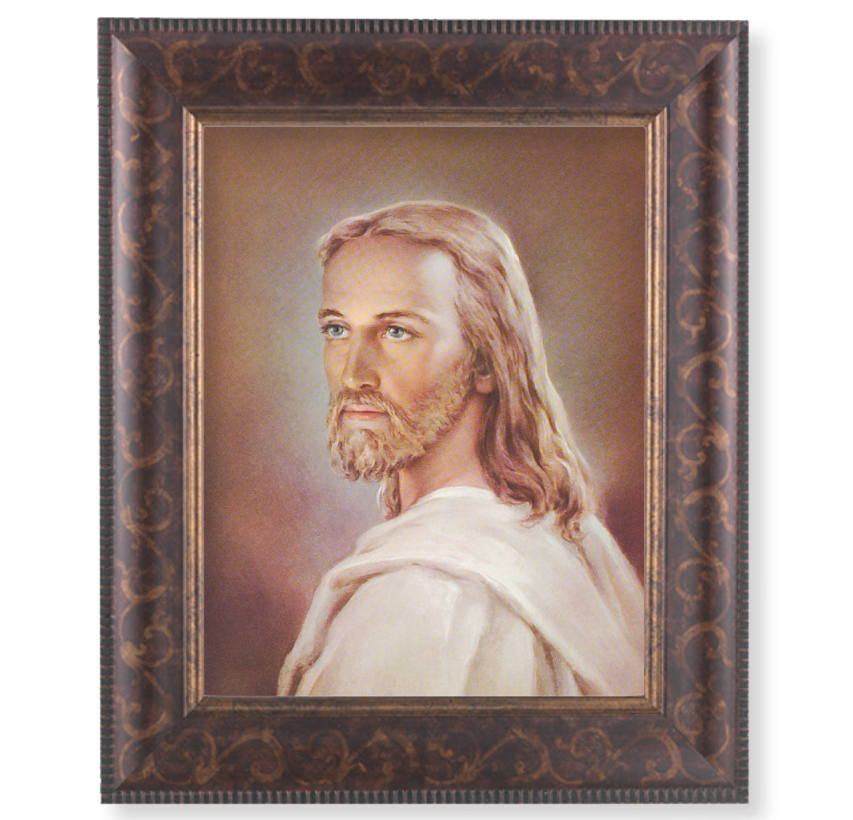 Head of Christ Art-Deco Framed Art