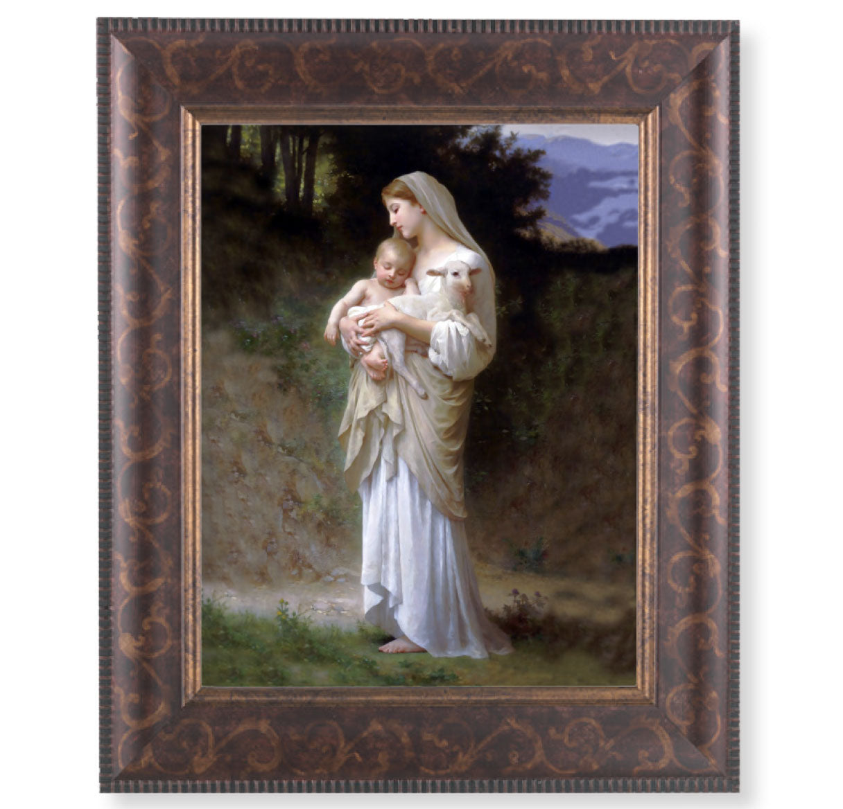 Divine Innocence Art-Deco Framed Art