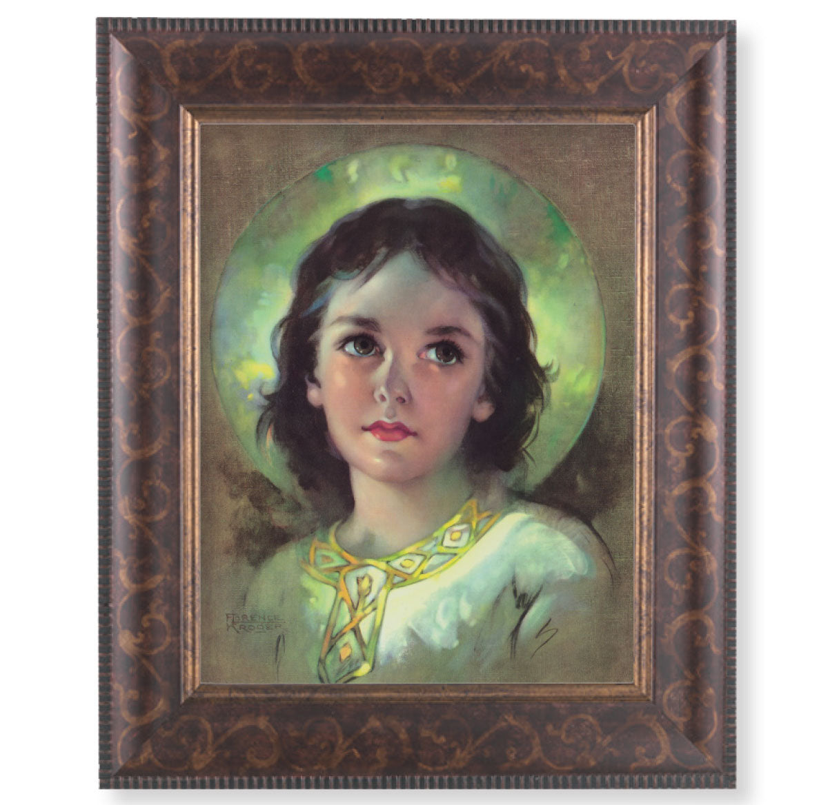 The Child Jesus Art-Deco Framed Art