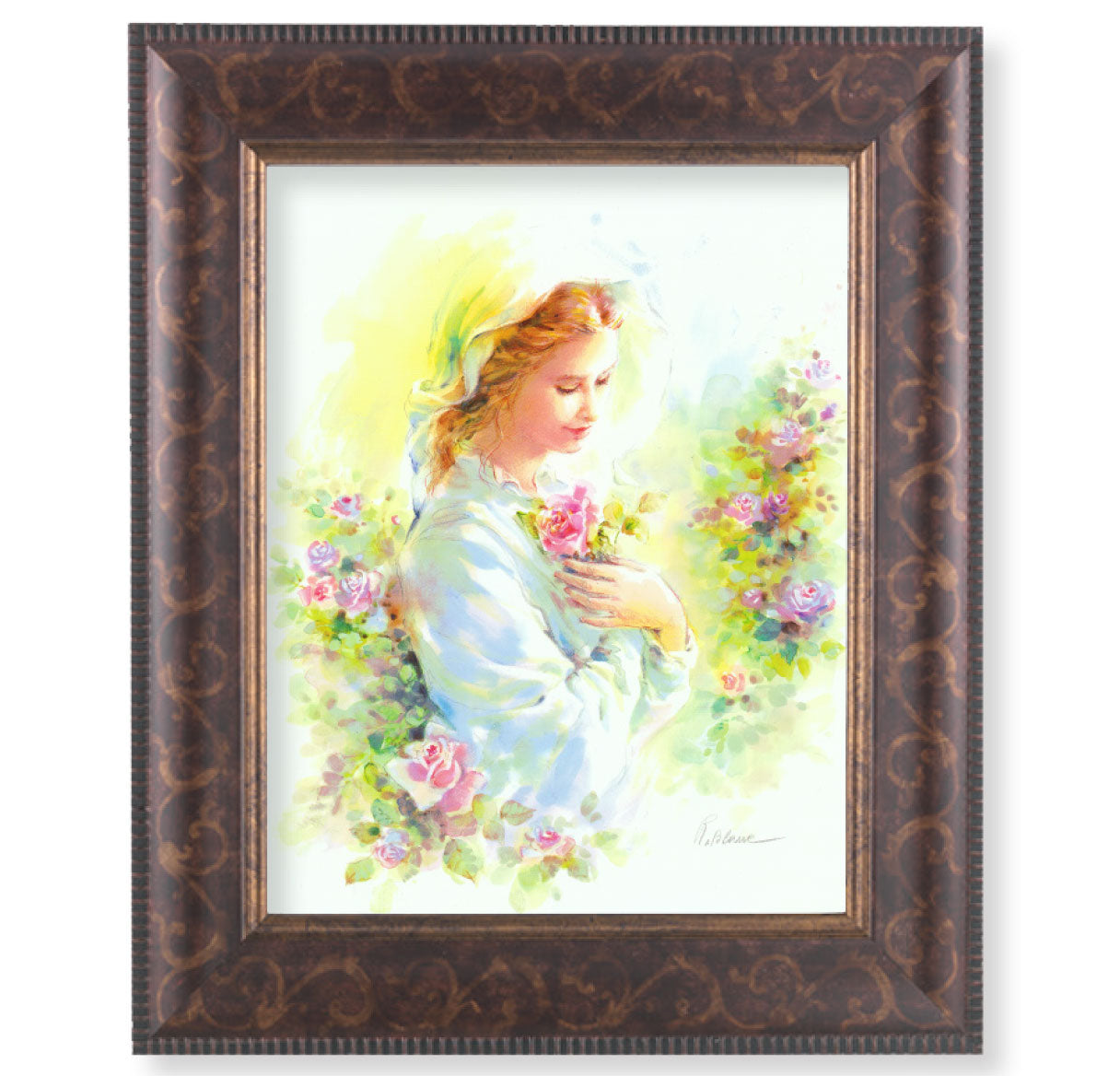 Mystical Rose Art-Deco Framed Art