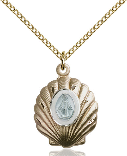14kt Gold Filled Miraculous Pendant