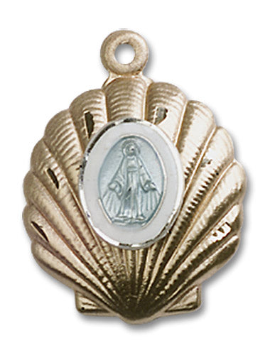 14kt Gold Miraculous Medal