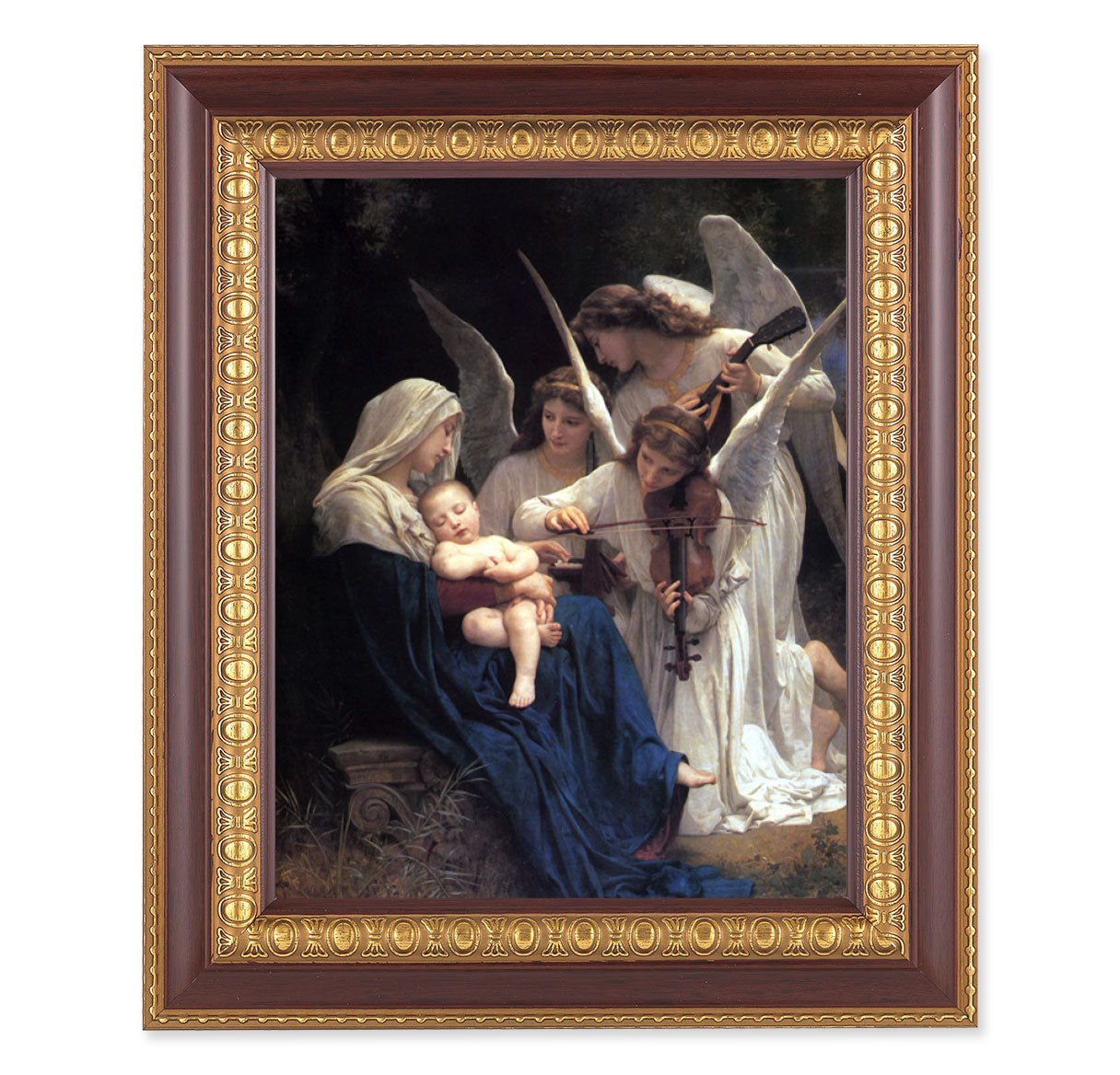 Heavenly Melody Cherry Gold Framed Art