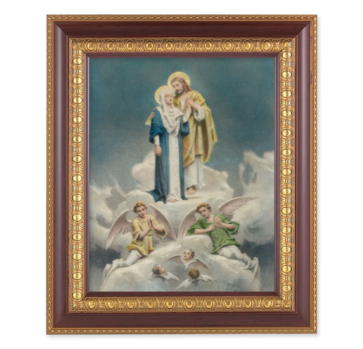 St. Jude Cherry Gold Framed Art