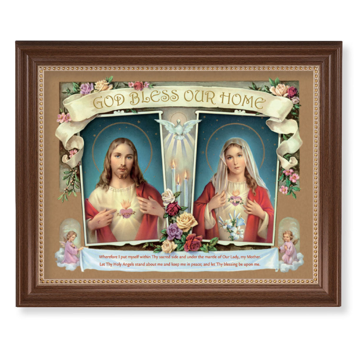 House Blessing - SHJ-IMH Dark Walnut Framed Art