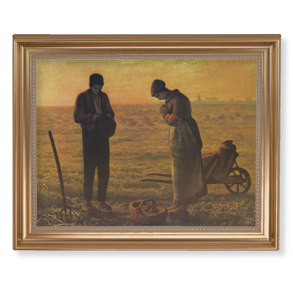 The Angelus Gold Framed Art