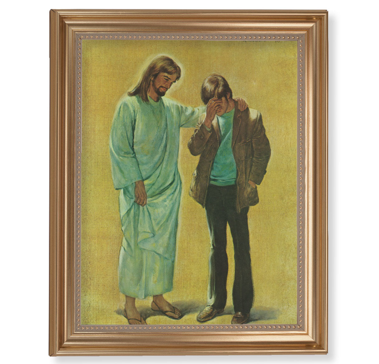 Our Lord Gold Framed Art