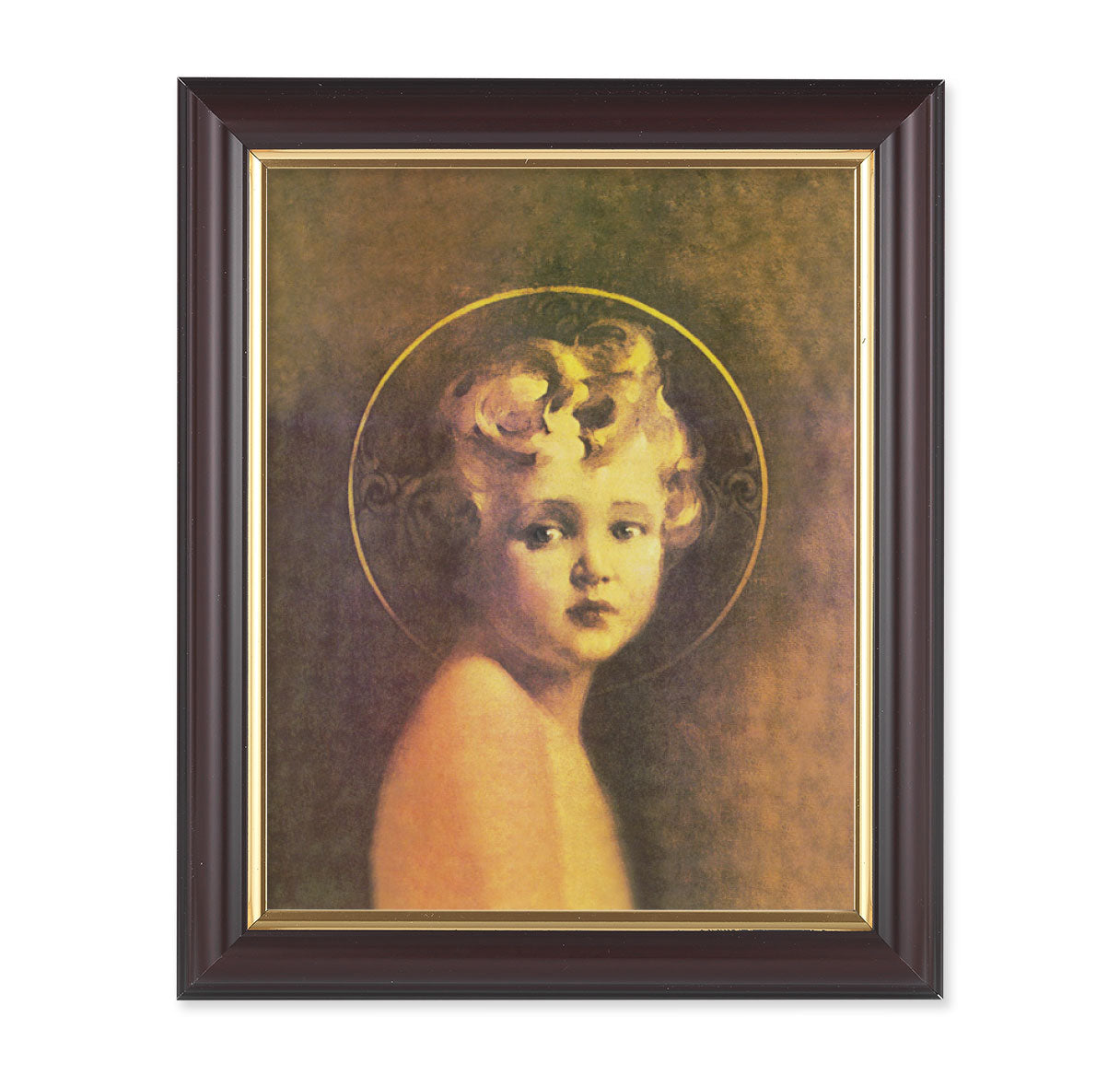 Light of the World Walnut Framed Art
