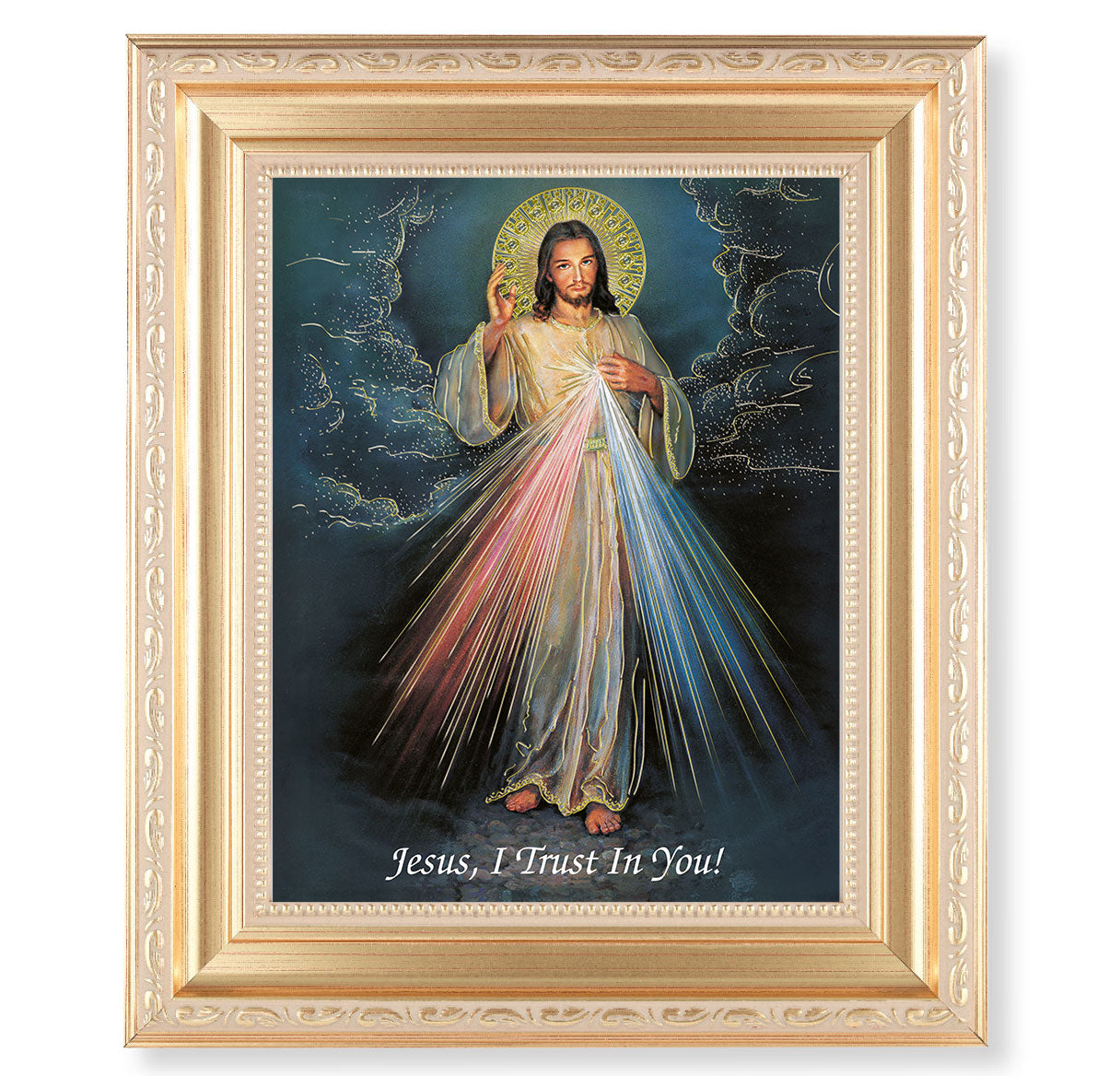Divine Mercy Gold Framed Art