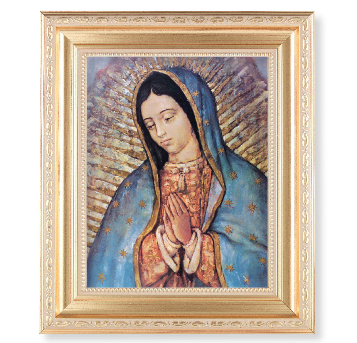 Our Lady of Guadalupe Gold Framed Art