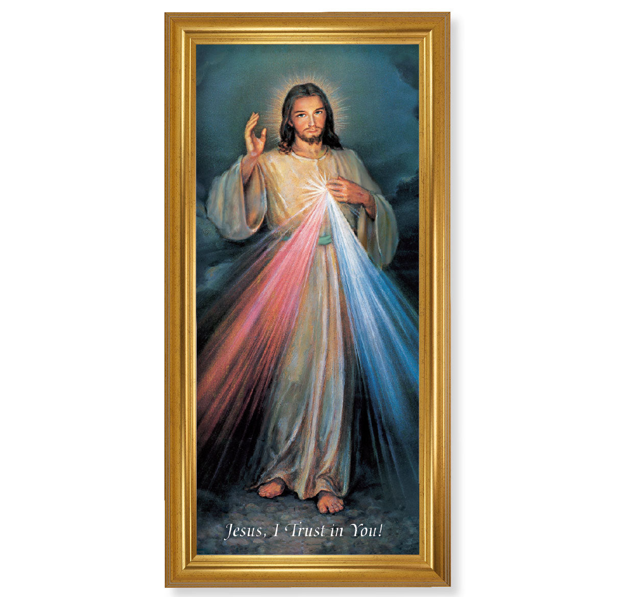Divine Mercy Gold Framed Art