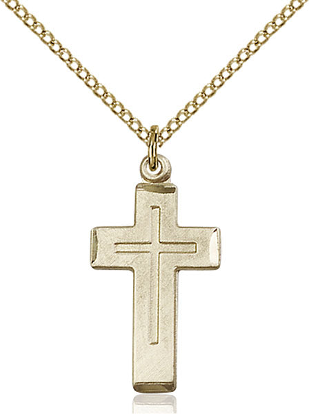 14kt Gold Filled Cross Pendant
