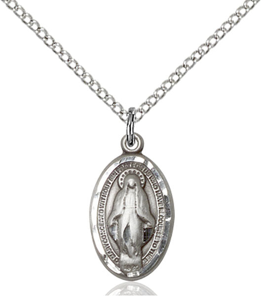 Sterling Silver Miraculous Pendant