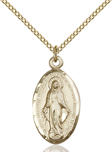14kt Gold Filled Miraculous Pendant