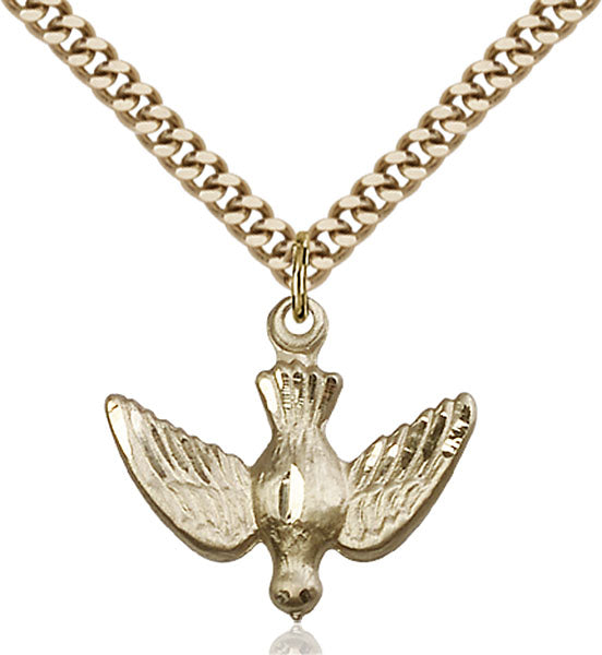 14kt Gold Filled Holy Spirit Pendant