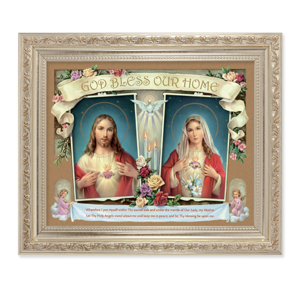 House Blessing - SHJ-IHM Antique Silver Framed Art