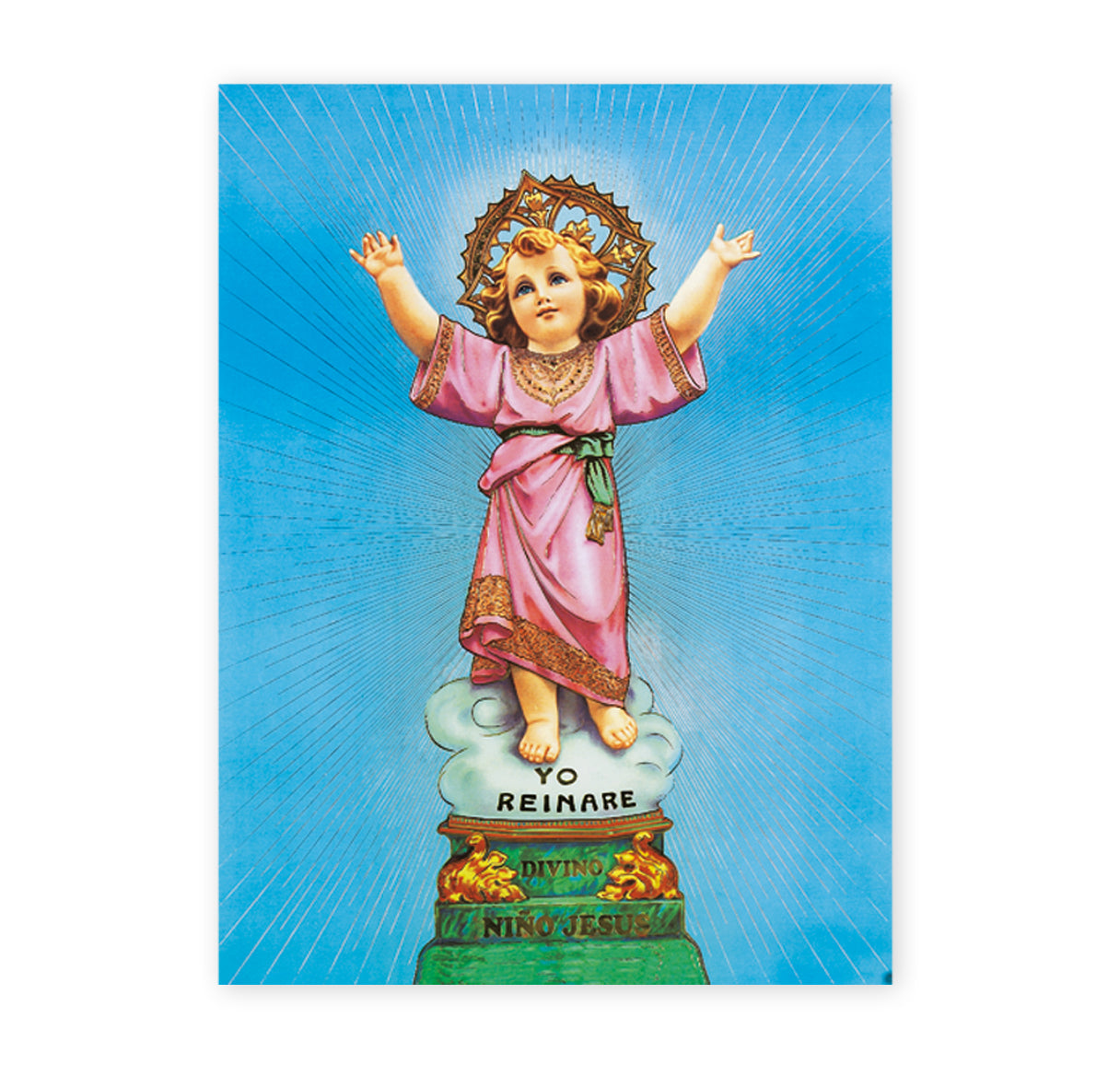 Divino Nino Italian Lithograph