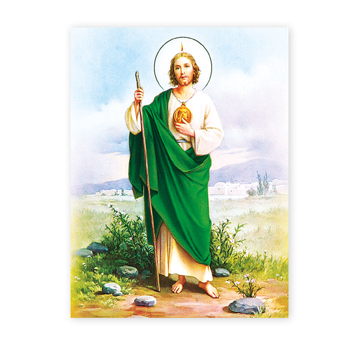 St. Jude Italian Lithograph