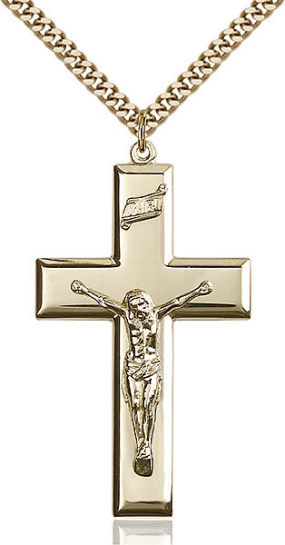 14kt Gold Filled Crucifix Pendant