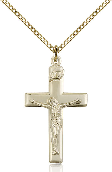 14kt Gold Filled Crucifix Pendant