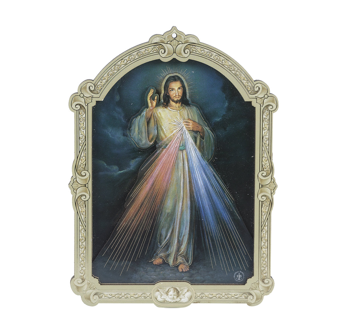Divine Mercy Wood Plaque